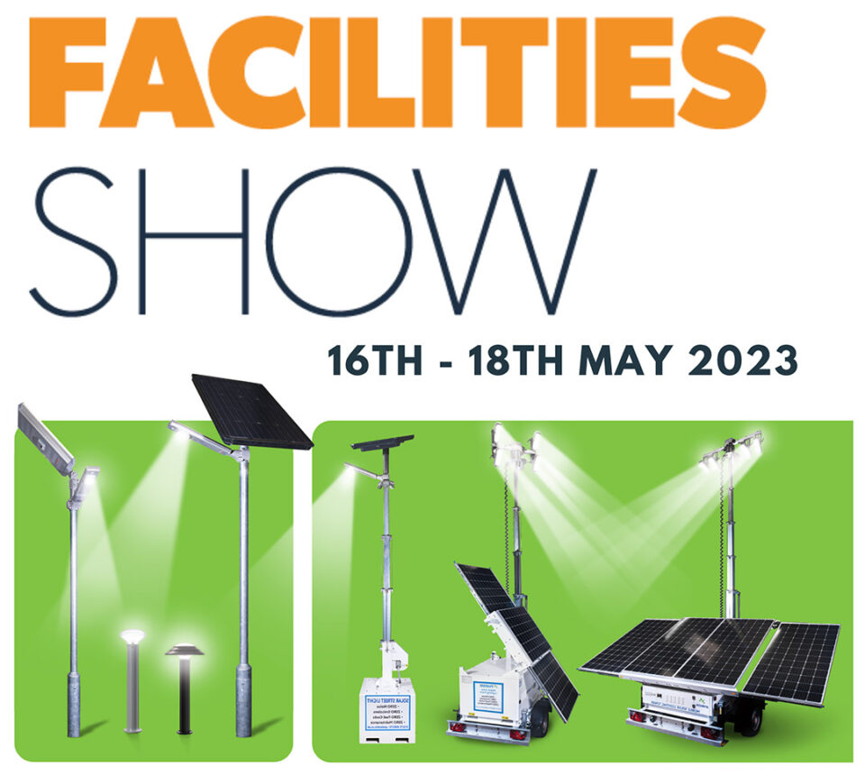 Prolectric exhibiting at the Facilities Show Facilities Show 2023 - permanent and temporary lighting