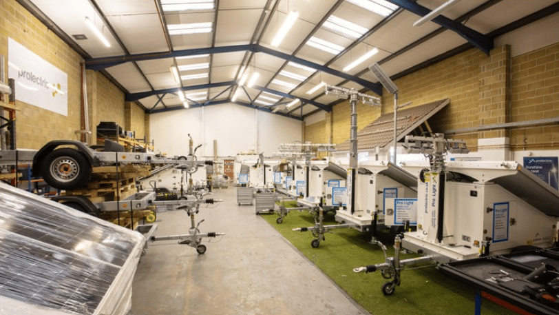 ProLights in Prolectric factory