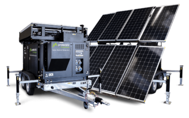 ProPower Single Phase stowed and open overlapping