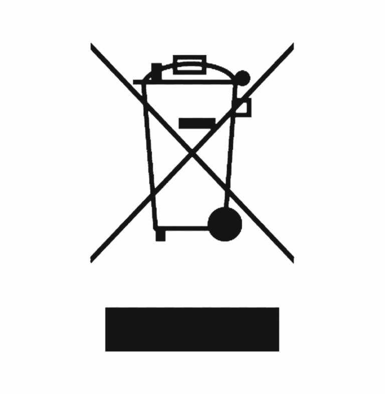 WEEE Black Logo