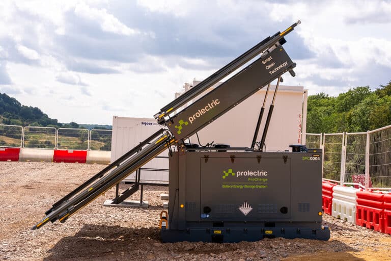 ProCharge Solar Battery Storage Unit on the A417 Missing Link project